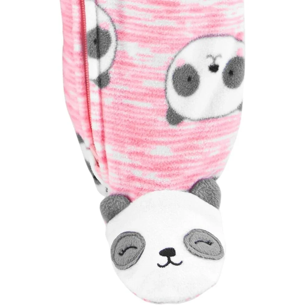 2-Pack Simple Joys by Carter's Baby Girls Romper Size 0 Preemie Fleece Pink Whit
